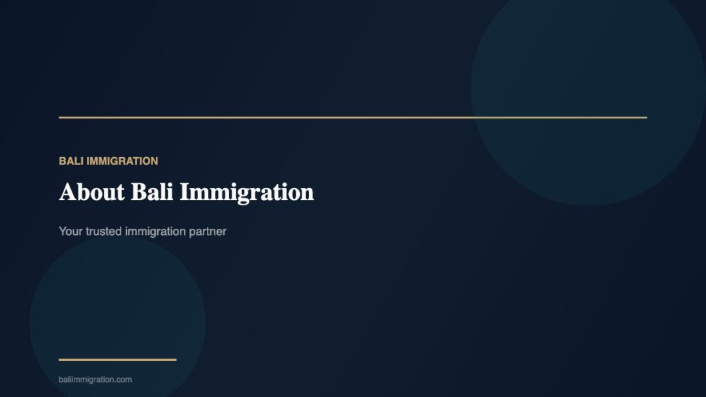 About Bali Immigration - BaliImmigration.com